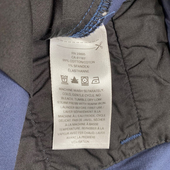 PENDLETON Boyfriend Chinos in Navy Blue Size 10 Petite Womens Cotton Stretch - Picture 5 of 8